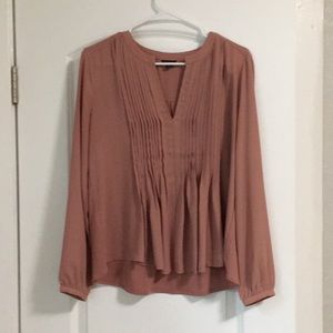Ann Taylor blouse with front cut out